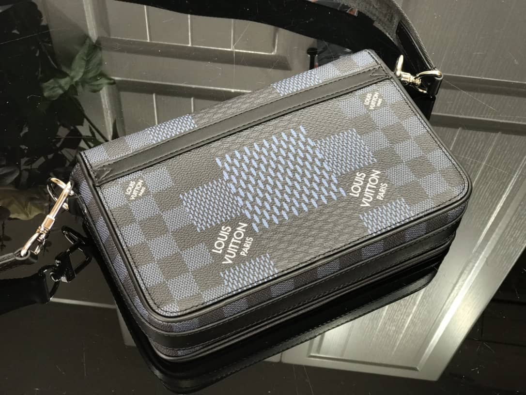 L0vis Vvtt0n Studio Damier Messenger Bag Replica Blue N50013