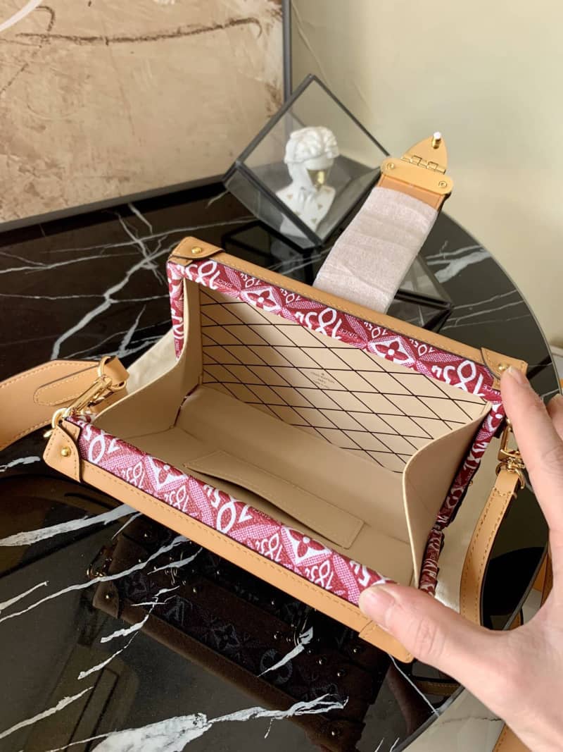 L0vis Vvtt0n Since 1854 Petite Malle Replica Bag Red M57212