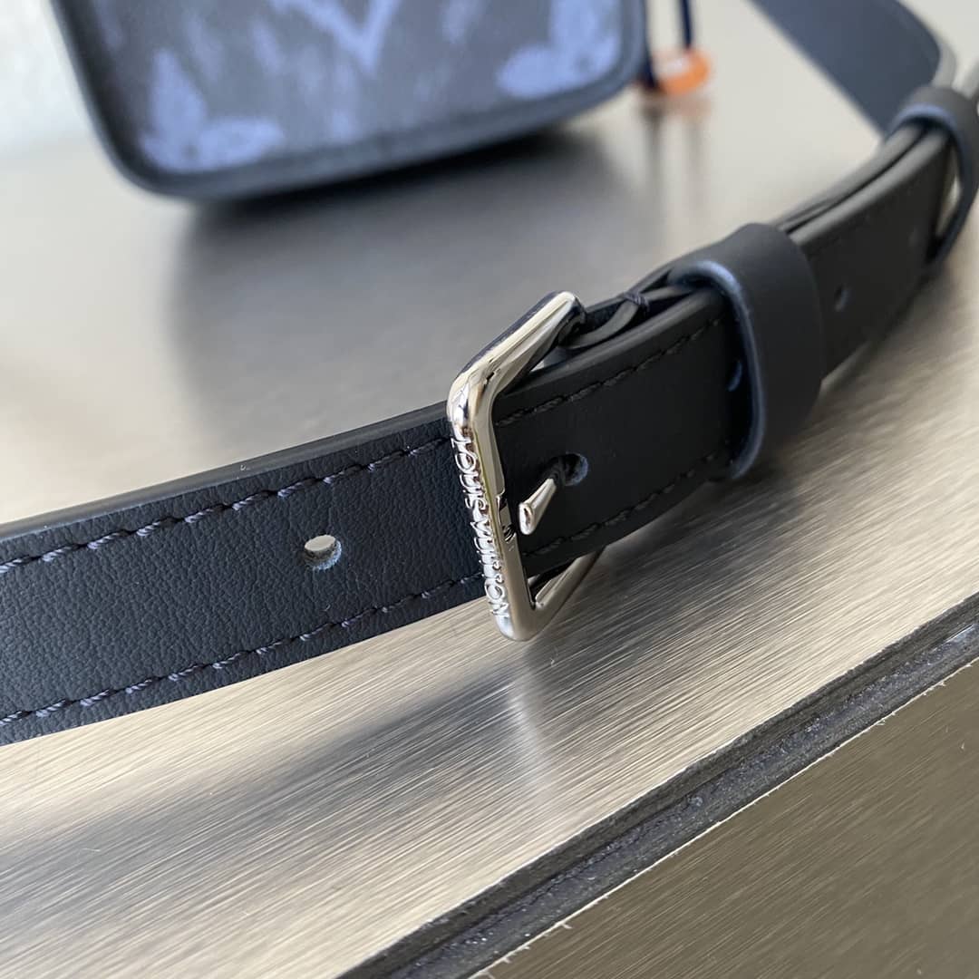 L0vis Vvtt0n Monogram Pastel Noir Coated Canvas Replica Bag 69538