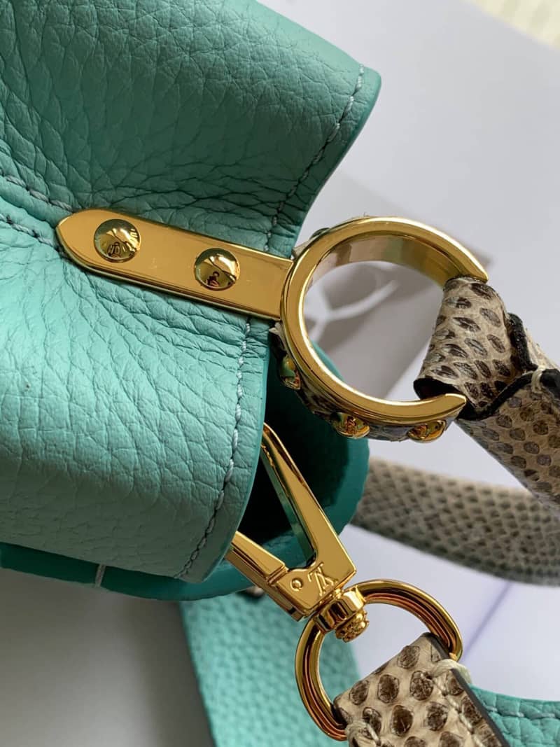 L0vis Vvtt0n Capucines Mini Replica Bag Blue M55921