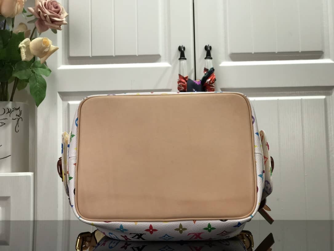 L0vis Vvtt0n Monogram Multicolor Petit Noe Replica Shoulder Bag White M42229