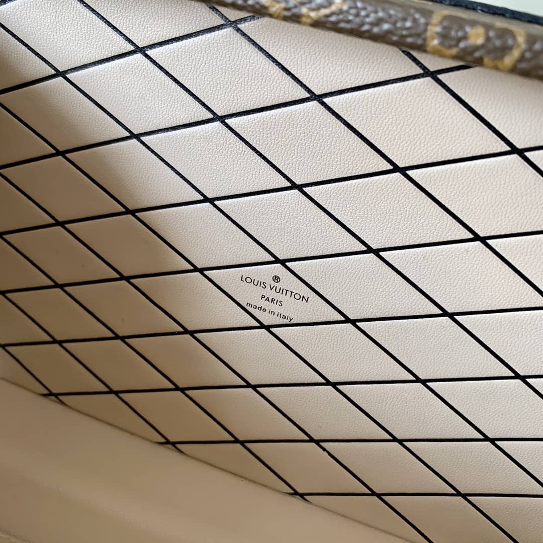 L0vis Vvtt0n Peptite Malle 2 Tone Replica Trunk M55520