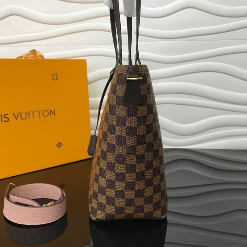 L0vis Vvtt0n Jersey Damier Ebene Canvas Magnolia Pink Bag Replica N44041