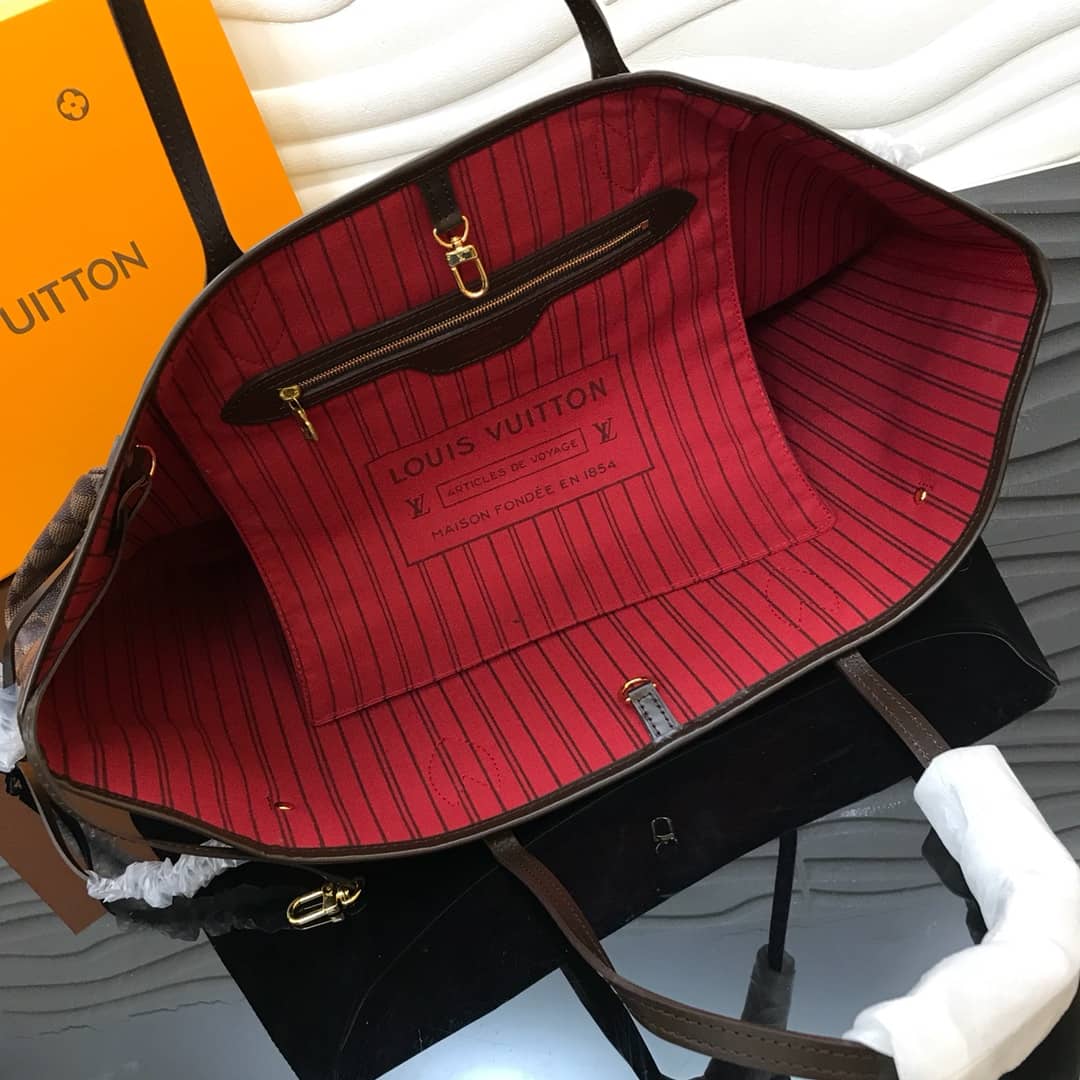 L0vis Vvtt0n Neverfull GM Damier Ebene Tote Replica N40990