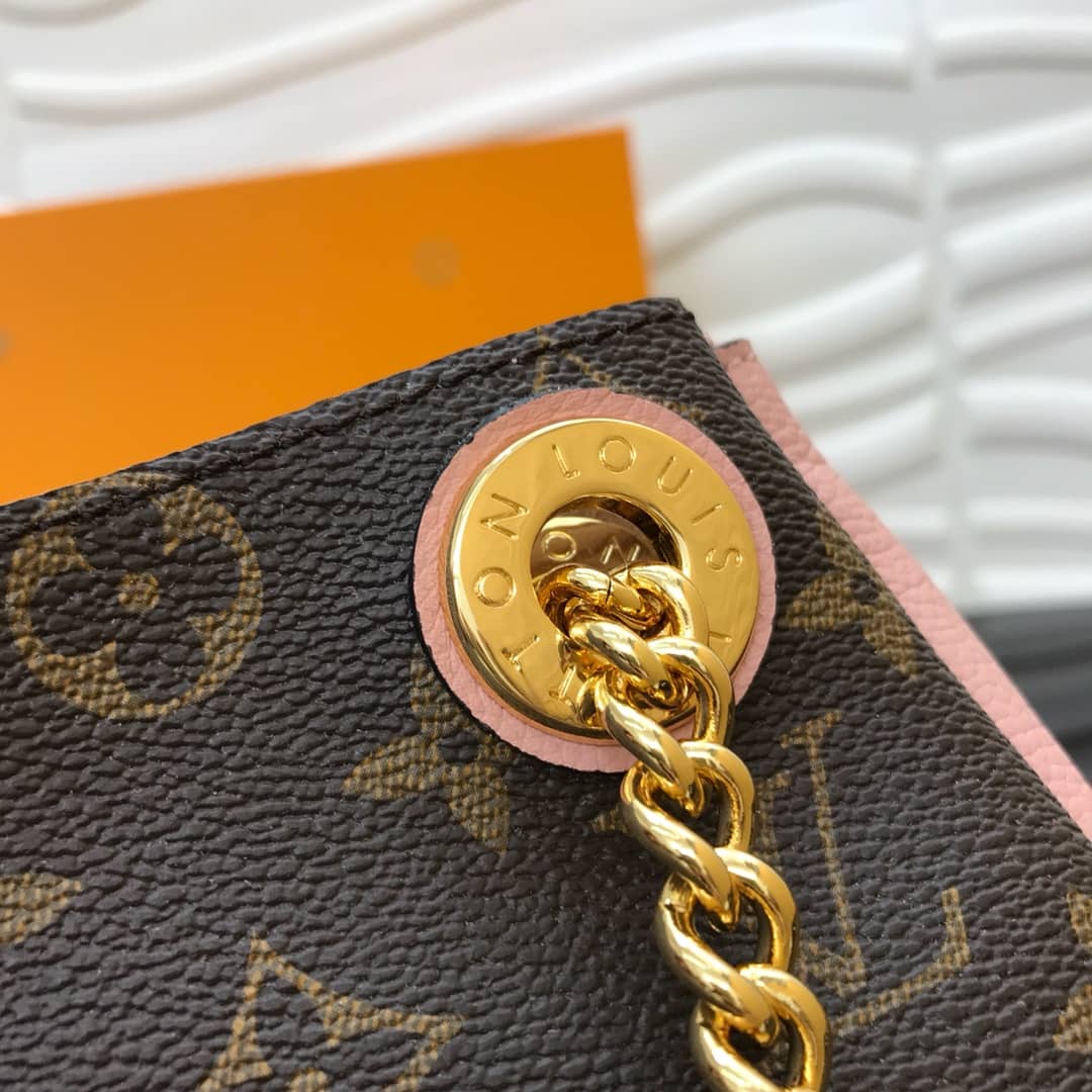 L0vis Vvtt0n BB Surene Chain Shoulder Bag Replica Pink M43777