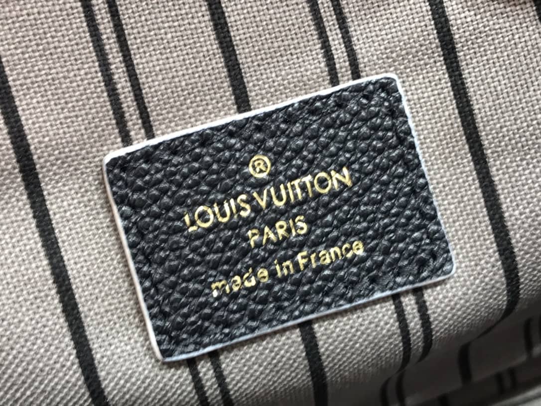 L0vis Vvtt0n Pochette Metis Braided Monogram Empreinte Replica Black M43942