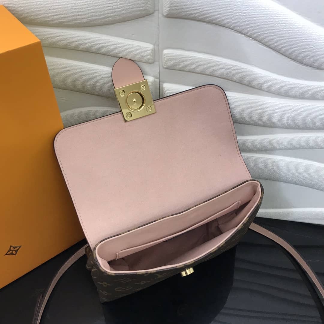 L0vis Vvtt0n Locky BB Replica Crossbody Handbag Pink M44321