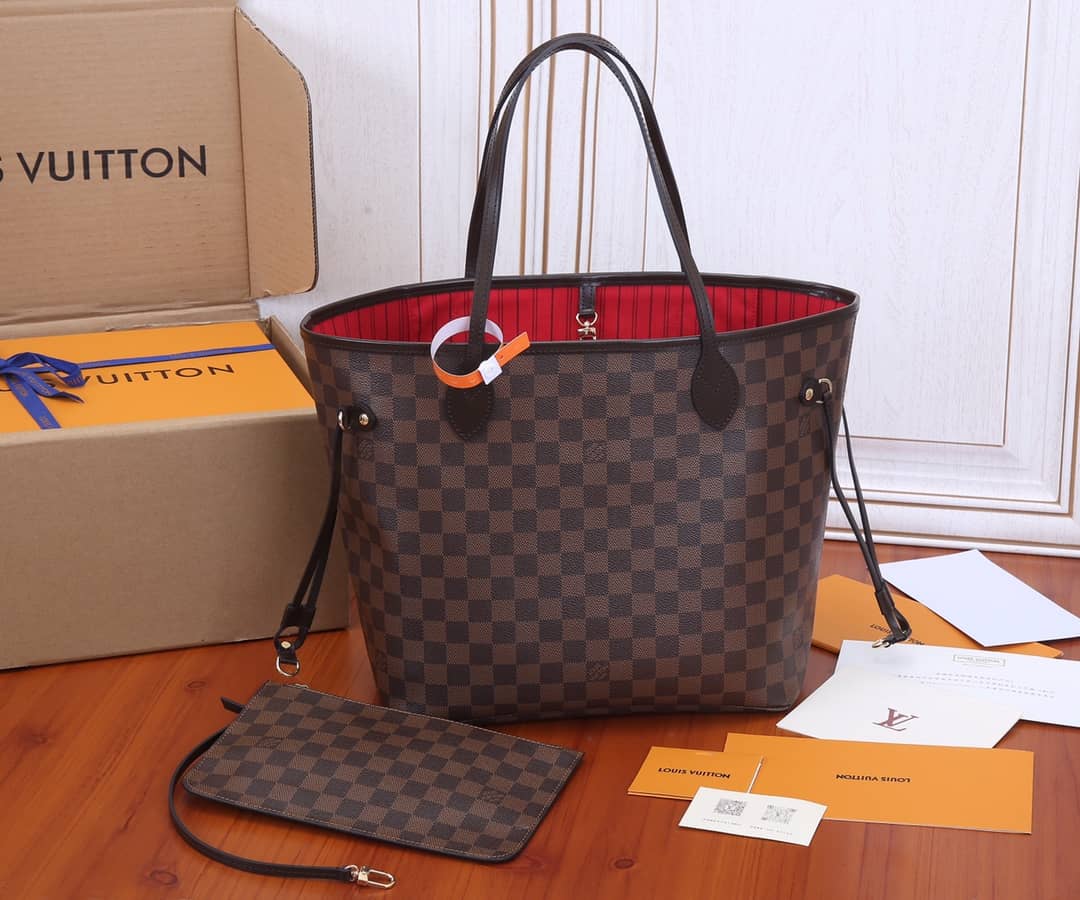L0vis Vvtt0n Neverfull Dupe MM Damier Ebene Tote N41358
