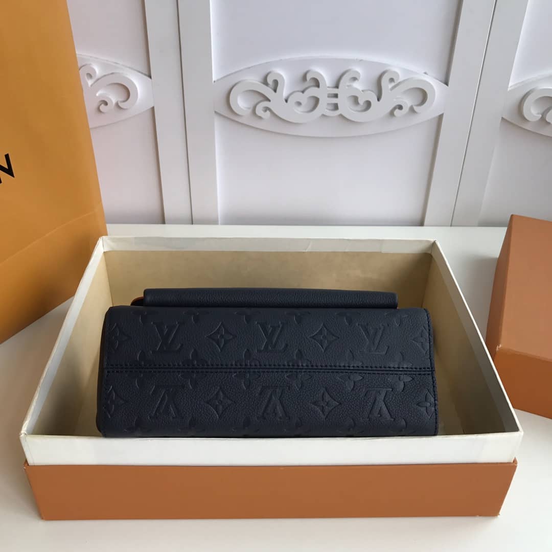 L0vis Vvtt0n Monogram Empreinte Vavin PM Chain Replica Shoulder Bag Black M44151