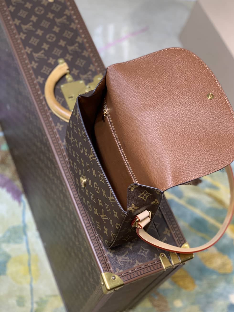 L0vis Vvtt0n Saint Cloud Mini Monogram Canvas M51242 Replica Messenger Bag