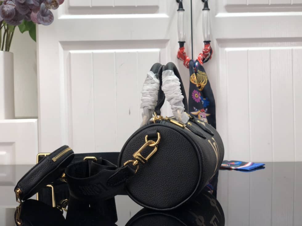 L0vis Vvtt0n Papillon BB Bicolour Monogram Empreinte Leather M46031 Replica Shoulder Bag