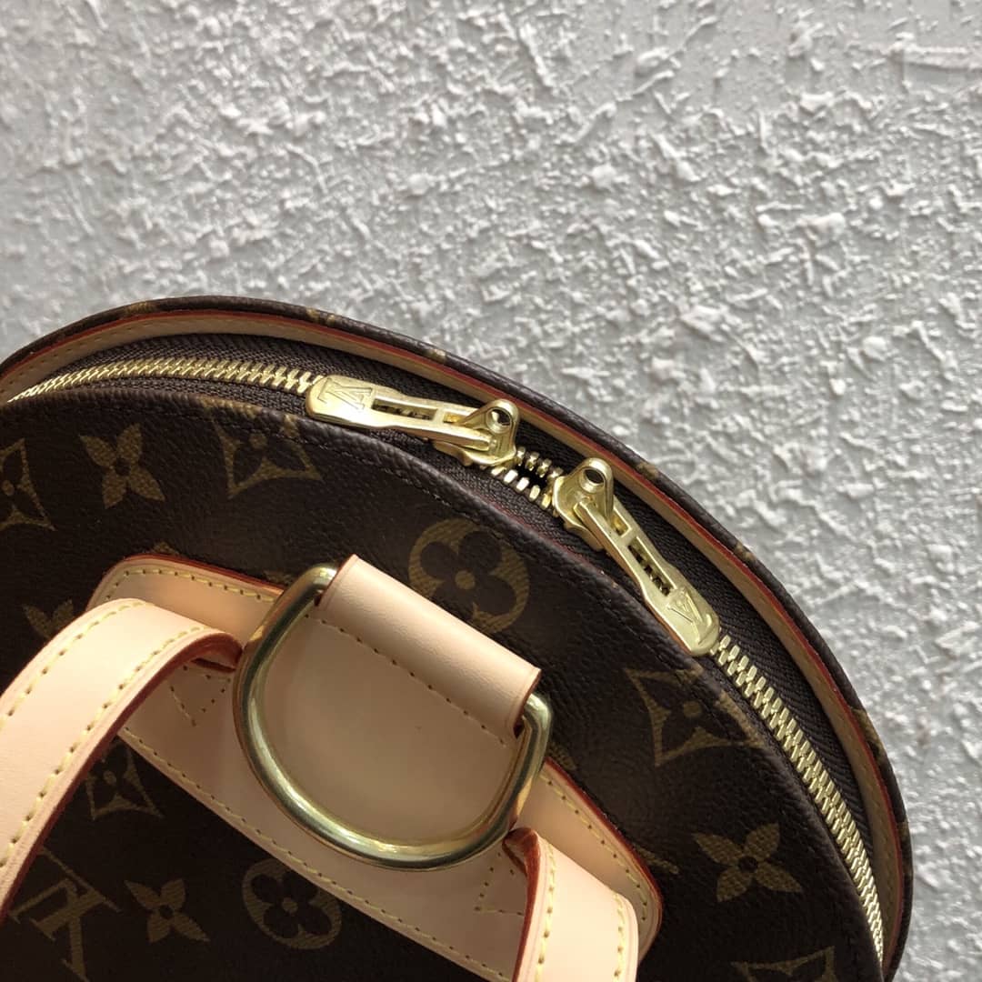 L0vis Vvtt0n Ellipse Monogram Canvas Backpack