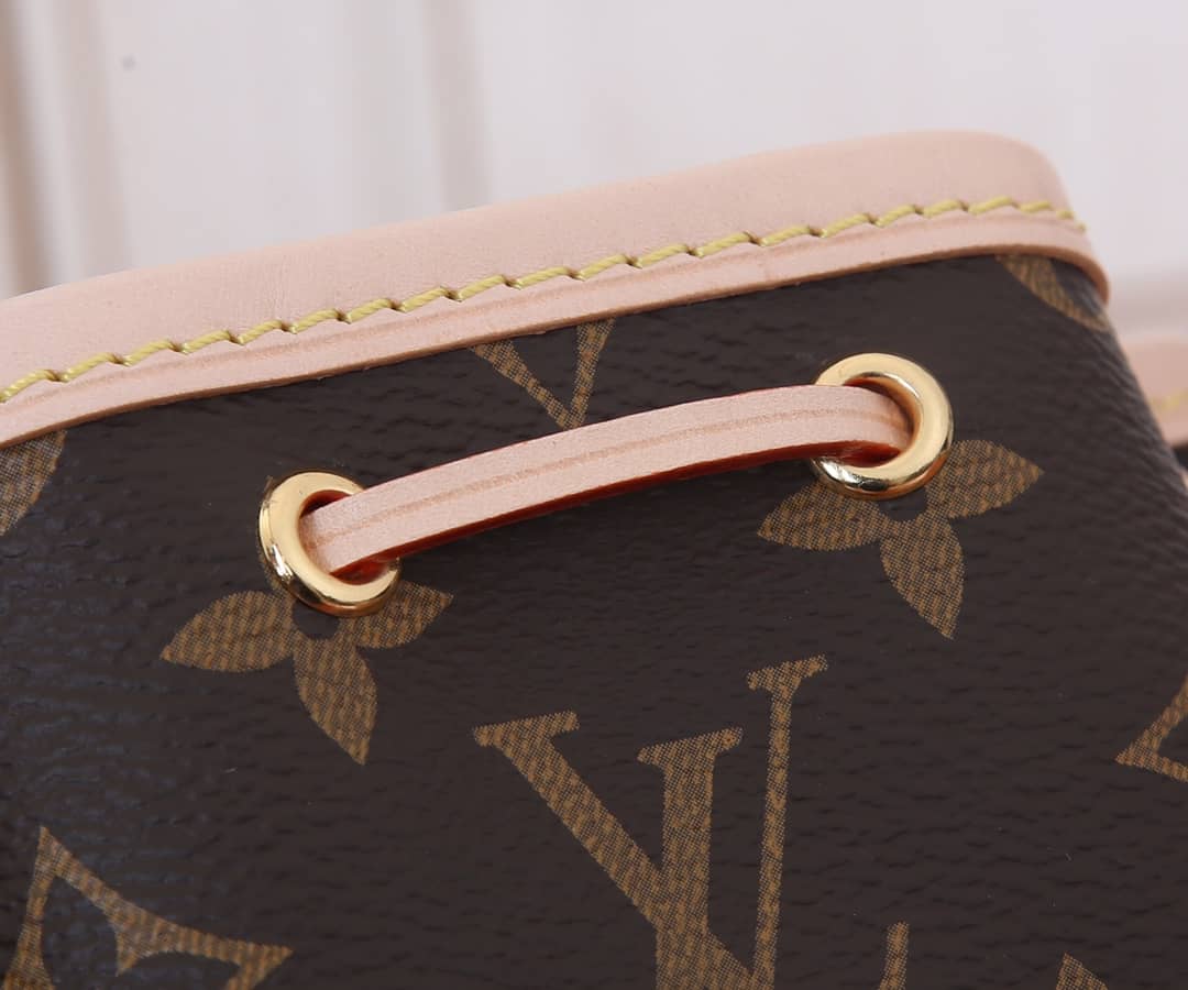 L0vis Vvtt0n Monogram Nano Noe Drawstring Replica Shoulder Bag M41346