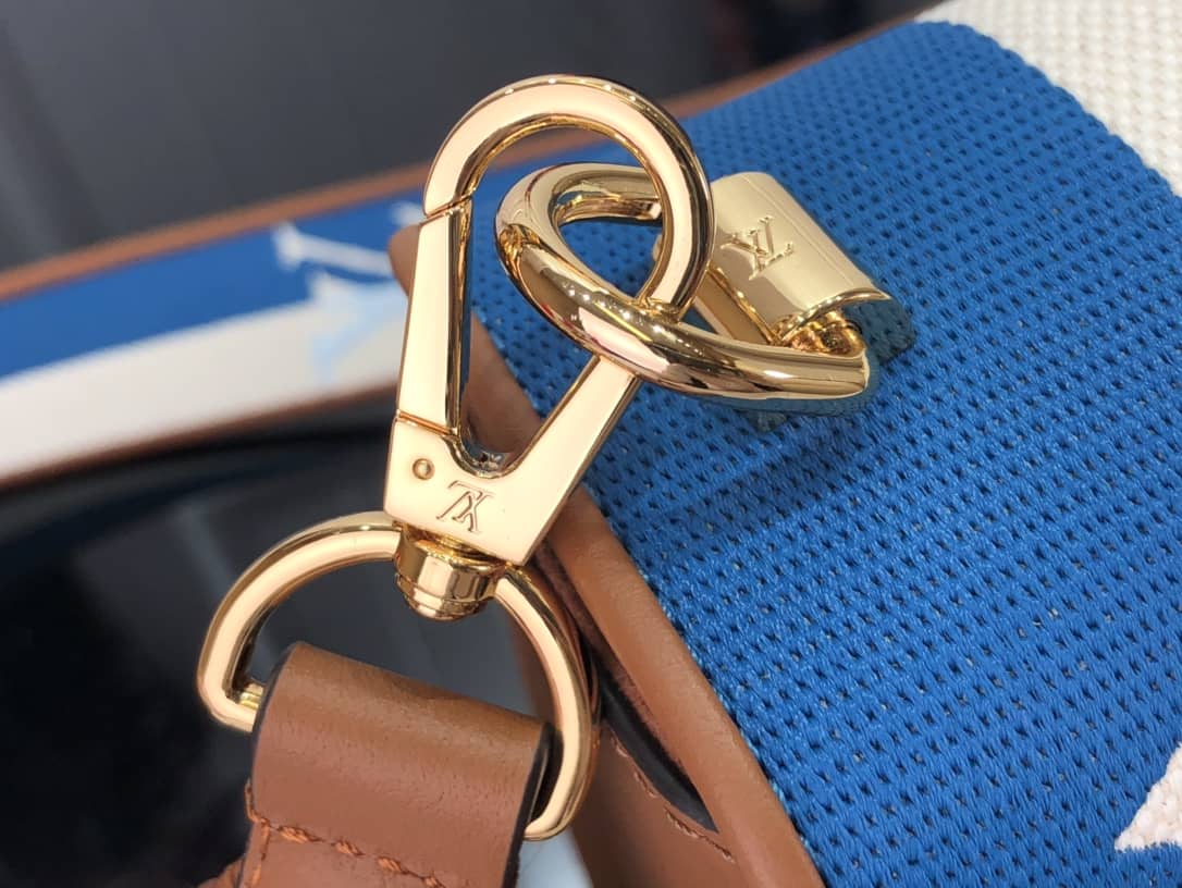 L0vis Vvtt0n Embroidered Canvas Calf Leather Twist MM Replica Bag M57659