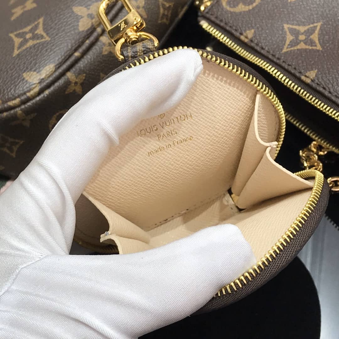 L0vis Vvtt0n Monogram Canvas Multi Pochette Replica Green M44823