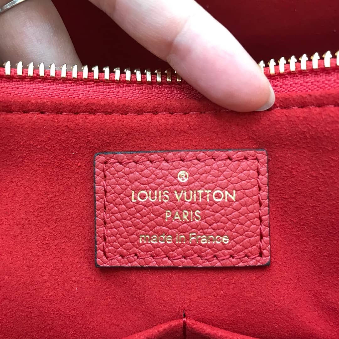 L0vis Vvtt0n Surene MM Monogram Chain Shoulder Bag Replica Red M43772