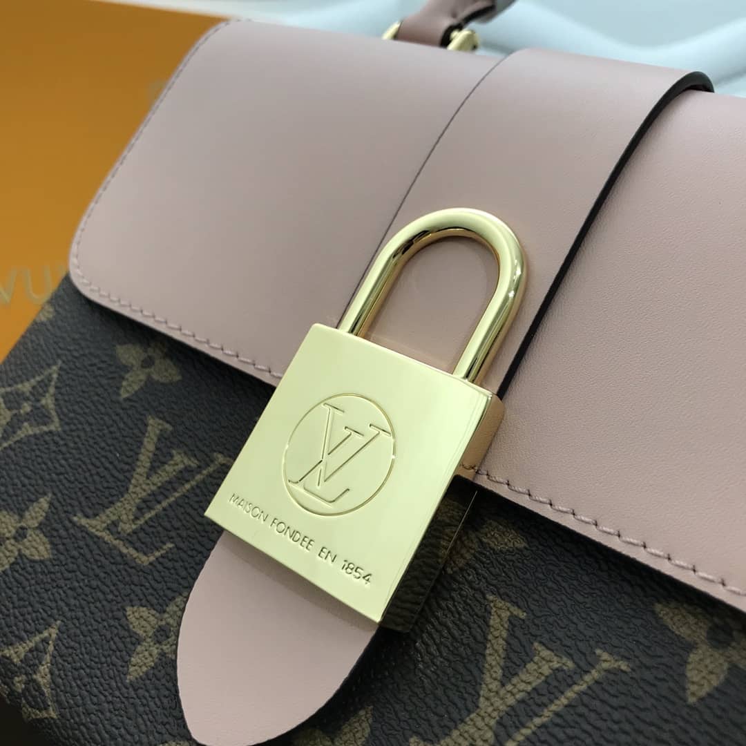 L0vis Vvtt0n Locky BB Replica Crossbody Handbag Pink M44321