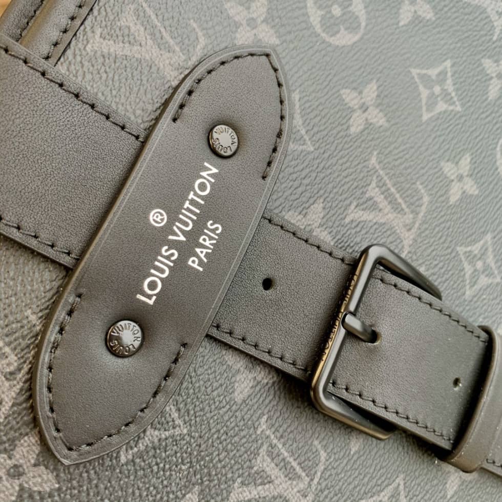 LV Tote Dupe Monogram Eclipse Saumur M45914 Replica Tote
