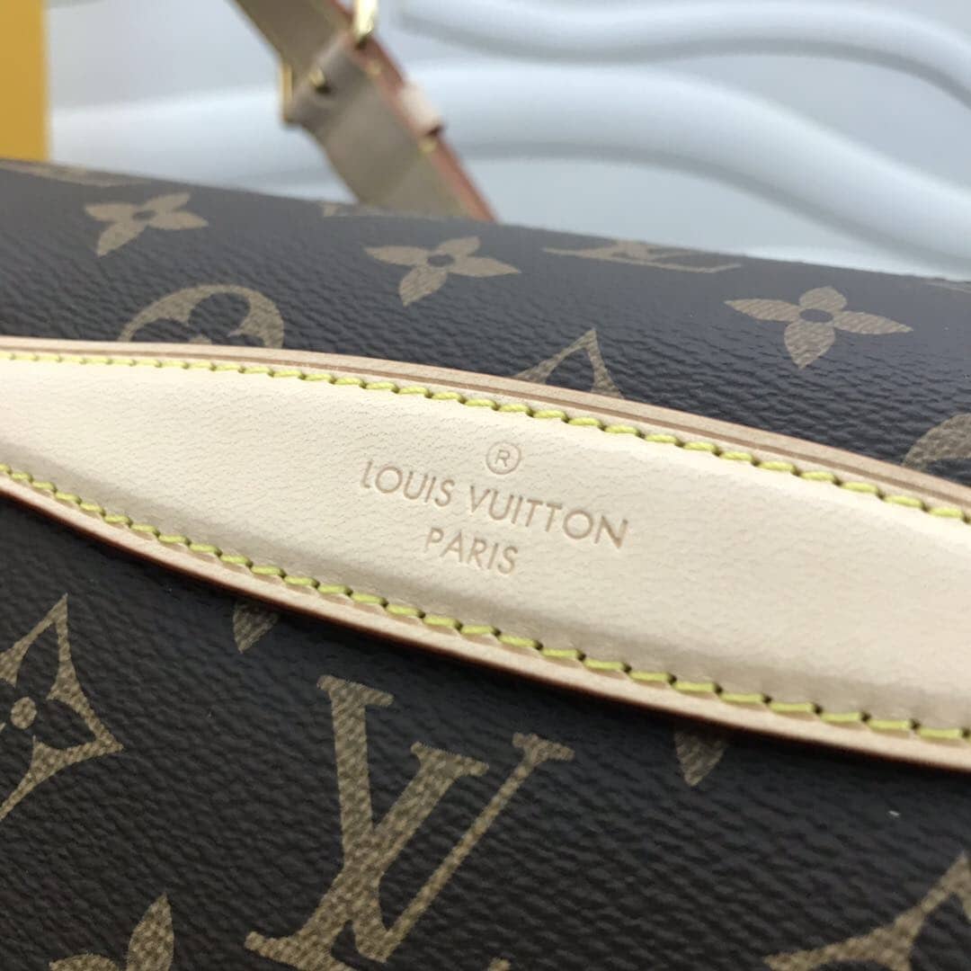 LV Bum Bag Dupe New Monogram  Crossbody Bag Brown M43644