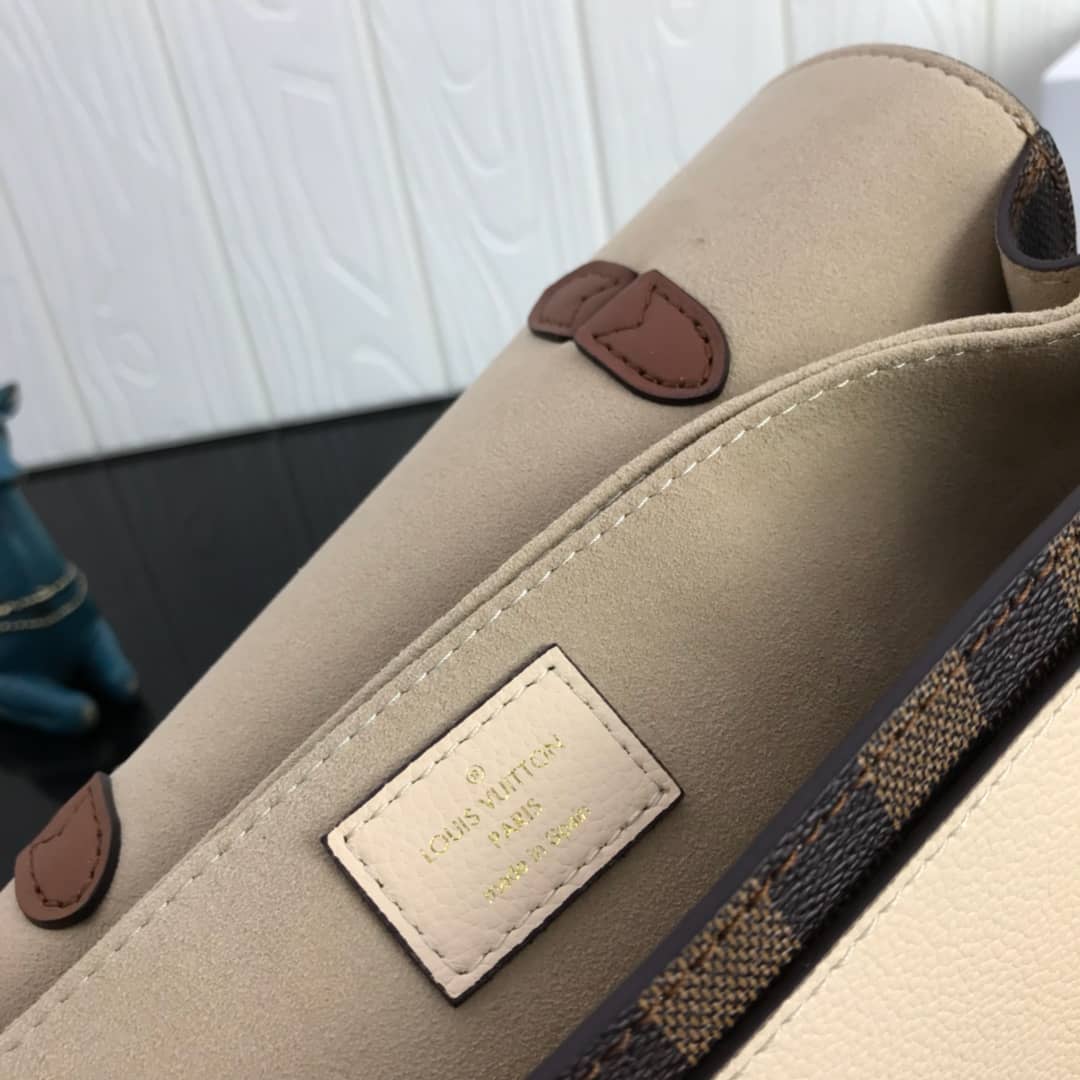 L0vis Vvtt0n Damier Canvas Trendy Replica Crossbody Bag White N40146