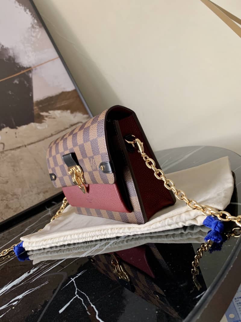 L0vis Vvtt0n Vavin Chain Wallet Damier Ebene N60222 Replica