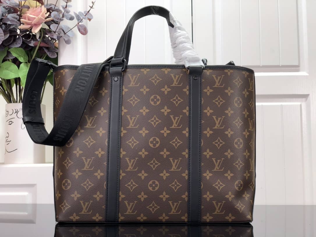 L0vis Vvtt0n Monogram Macassar PM Weekend Tote Replica M45734
