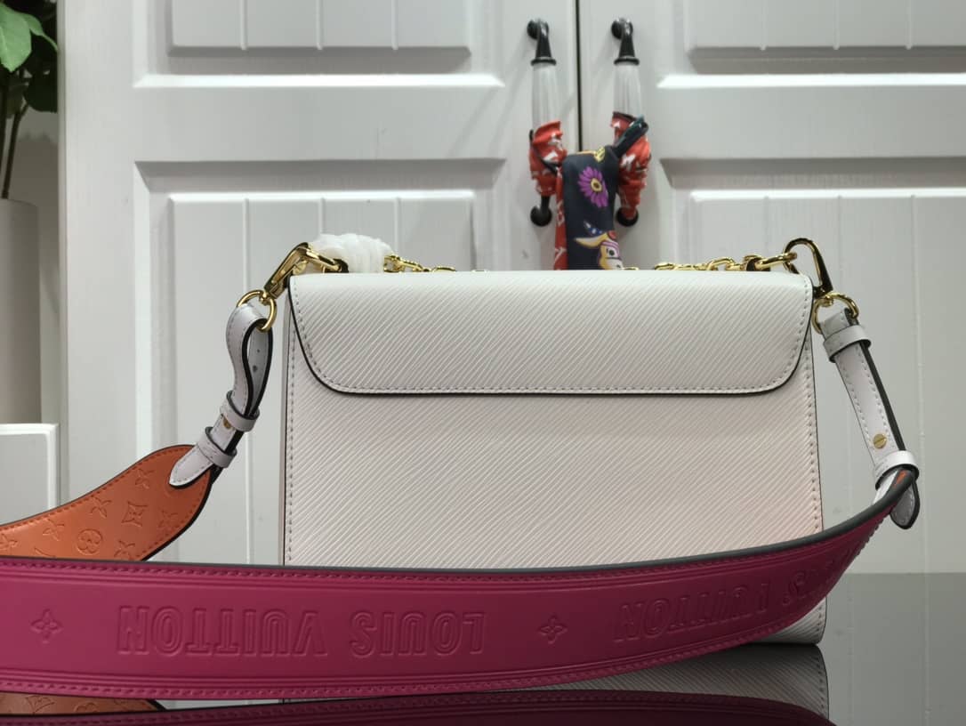 L0vis Vvtt0n Epi leather Twist MM Replica Handbag White M57667