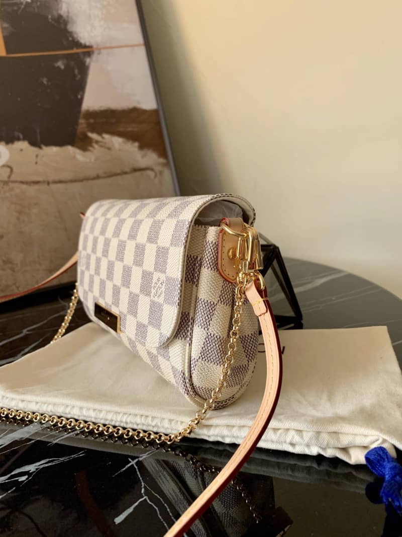 L0vis Vvtt0n Favorite MM Demier Azur Chain Replica Handbag N41275