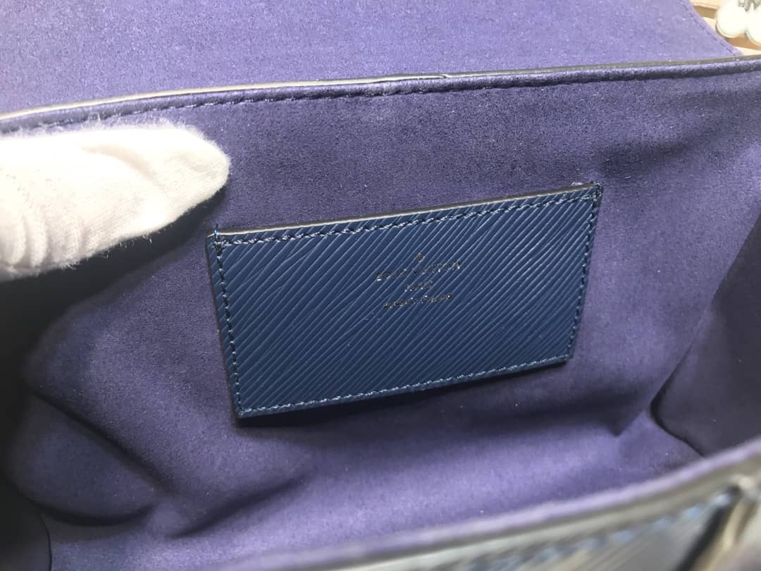 L0vis Vvtt0n Replica Bags PM Epi Leather Replicas Handbag Blue