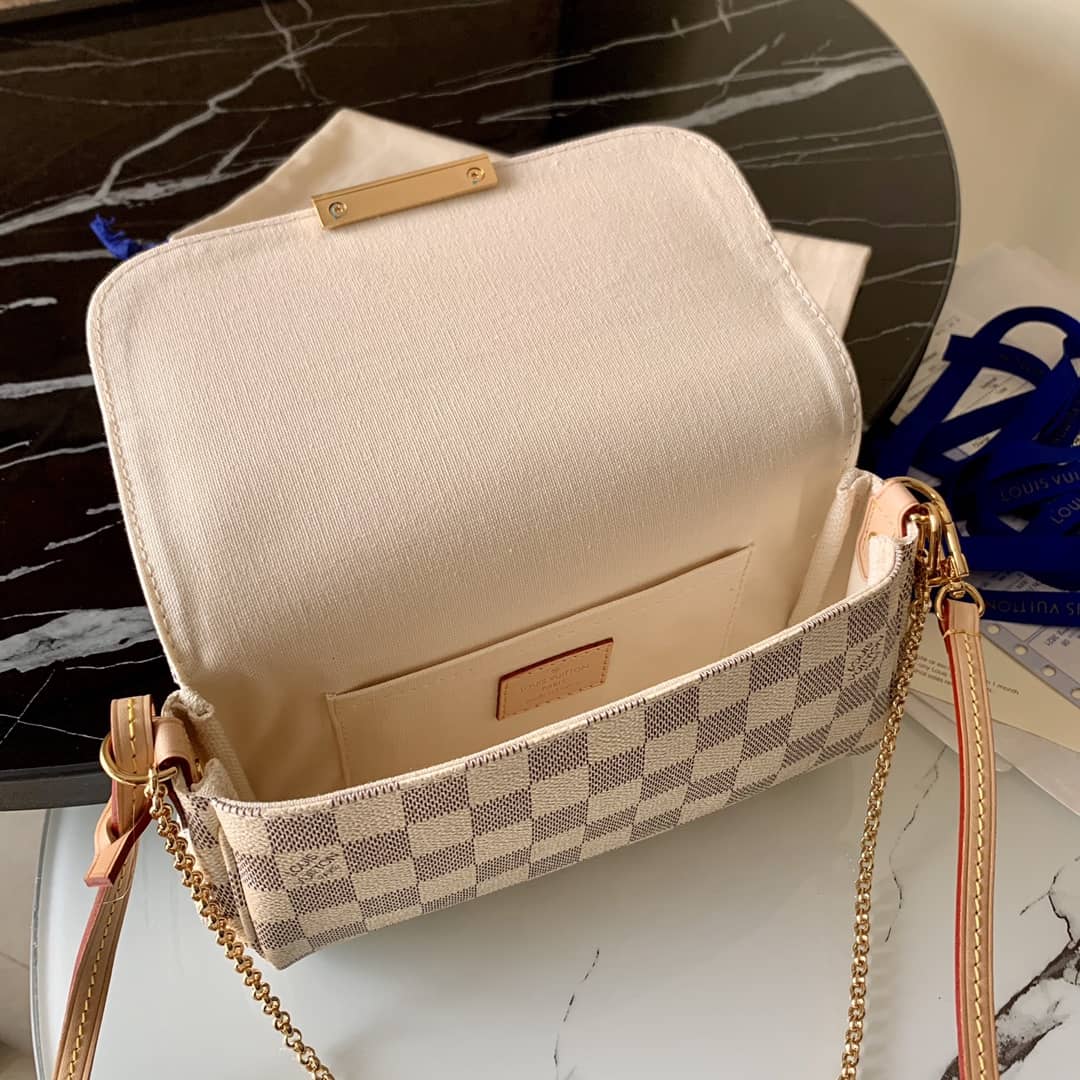 L0vis Vvtt0n Favorite MM Demier Azur Chain Replica Handbag N41275