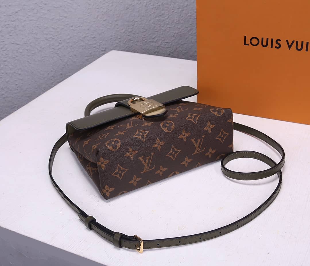 L0vis Vvtt0n Locky BB 2way Replica Shoulder Bag Green M44141