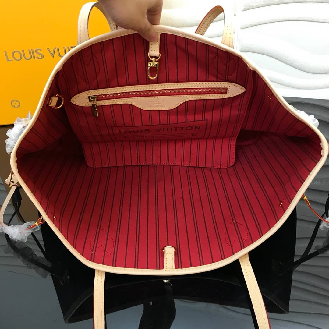 L0vis Vvtt0n Monogram Neverfull MM Bag Replica Red M40995