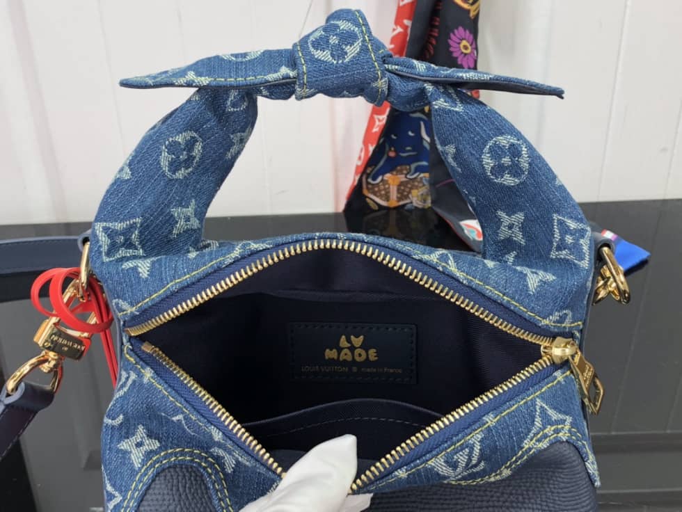 L0vis Vvtt0n Monogram Denim Japanese Cruiser M45970 Replica Hobo