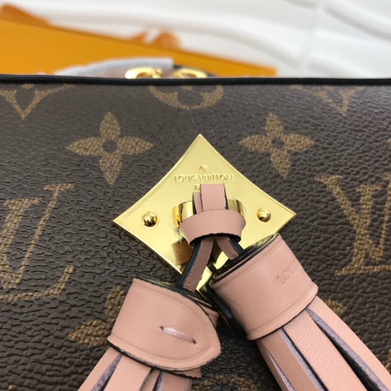 L0vis Vvtt0n Saintonge Monogram Canvas Replica Shoulder Bag Pink M43557