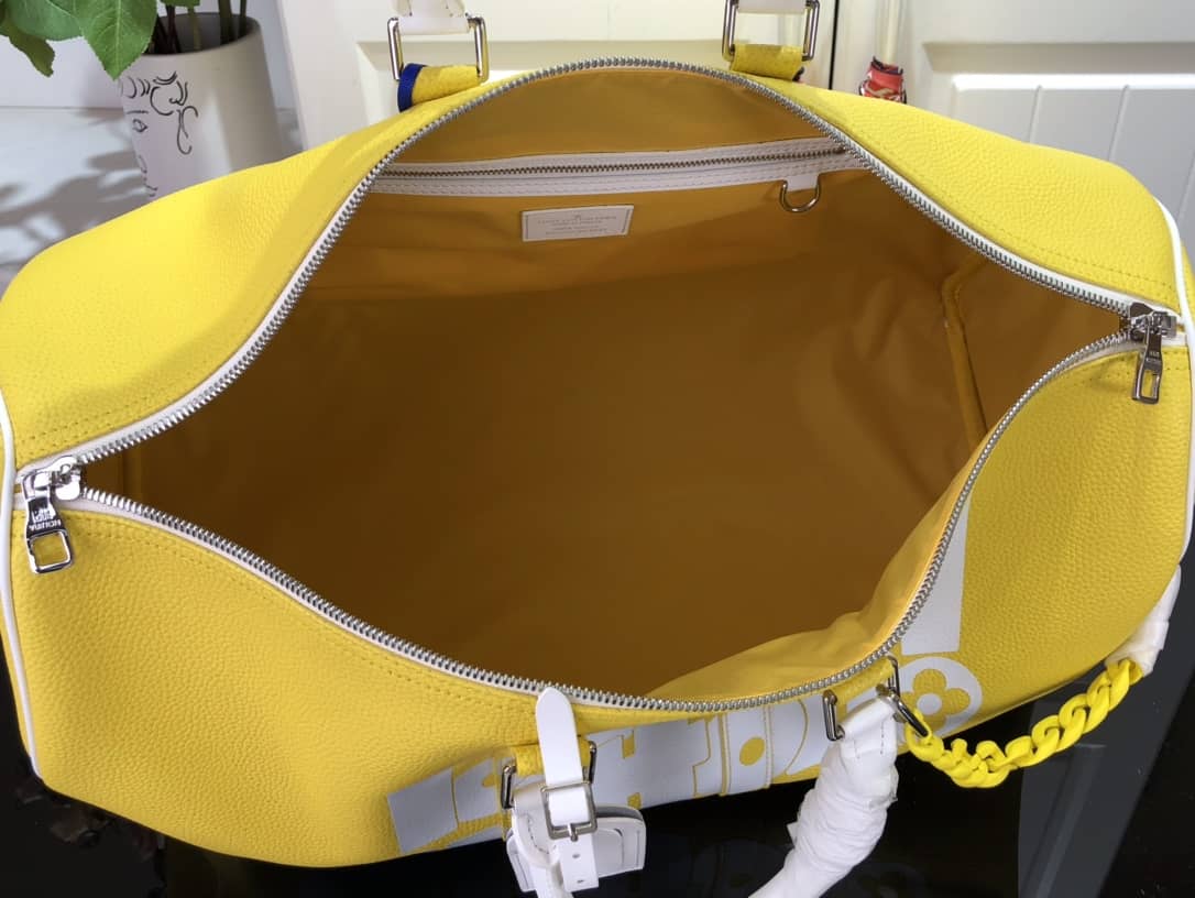 L0vis Vvtt0n Keepall Bandoulière 50 Bag Cowhide Leather Replica M58748