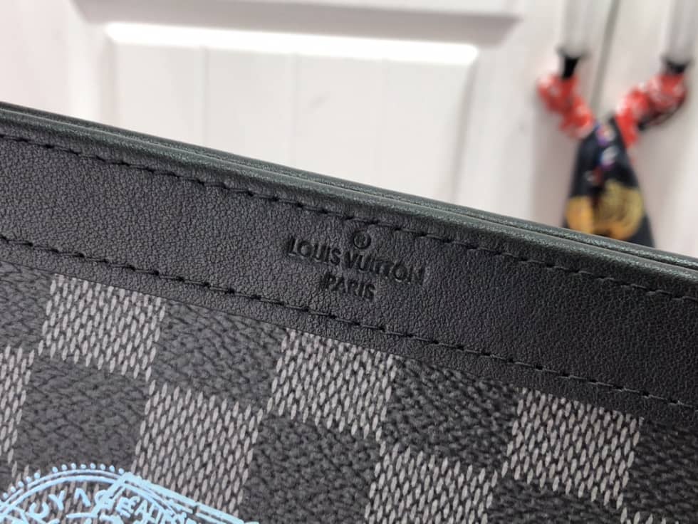 L0vis Vvtt0n Damier Graphite Gaston Wearable Wallet N64608 Replica