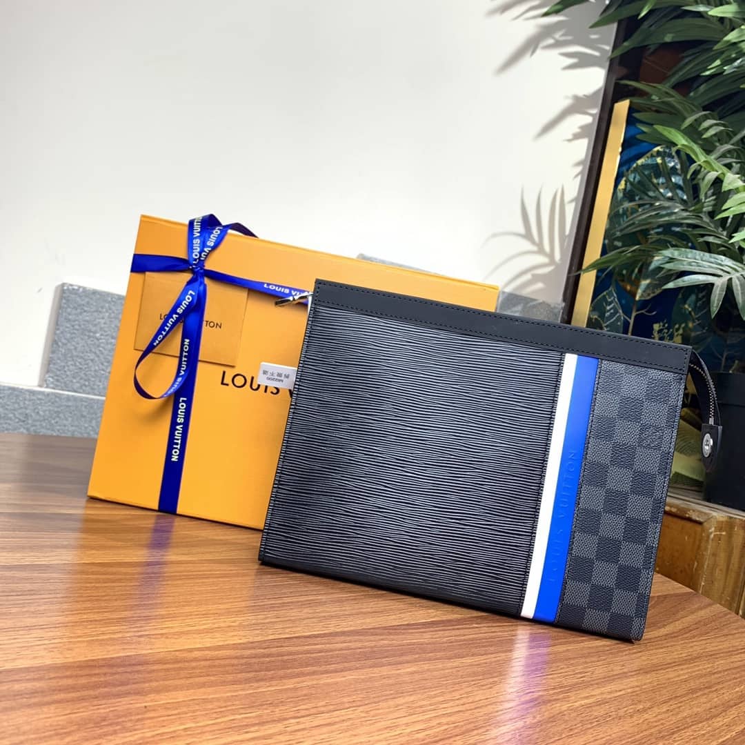 L0vis Vvtt0n Pochette Voyage MM Epi Damier Graphite M56827 Replica