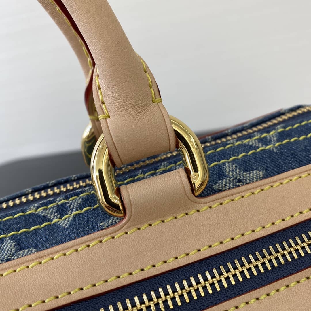 L0vis Vvtt0n Replica Bags Speedy Neo Monogram Denim  M44462