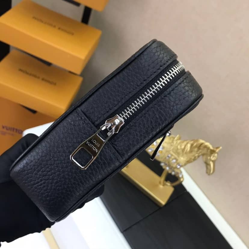 L0vis Vvtt0n Damier Graphite Pochette Kasai Clutch Replica Black N41664