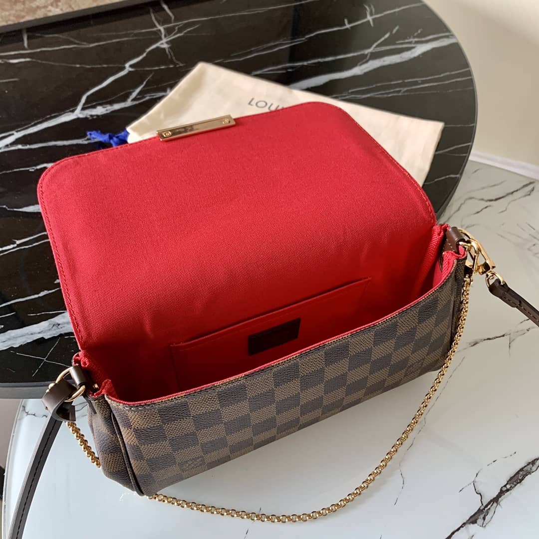 L0vis Vvtt0n Damier Favorite PM Replica Shoulder Bag N41276