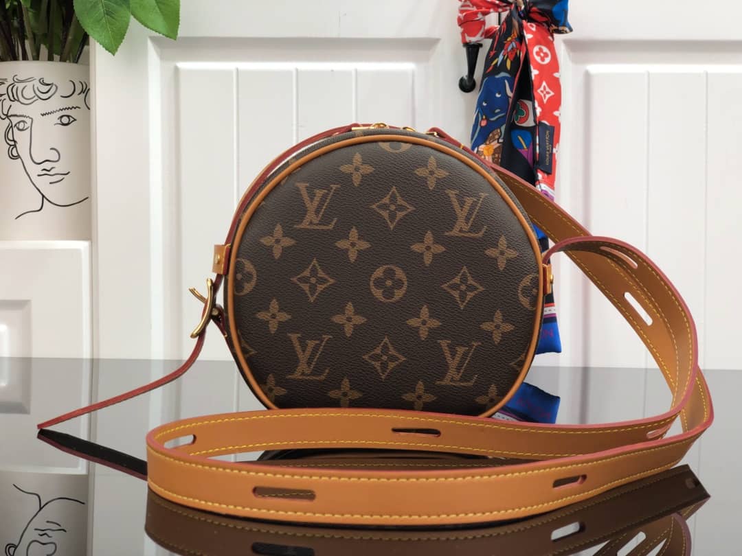 L0vis Vvtt0n Monogram Boite Chapeau Souple PM Replica Crossbody Bag Brown M45149