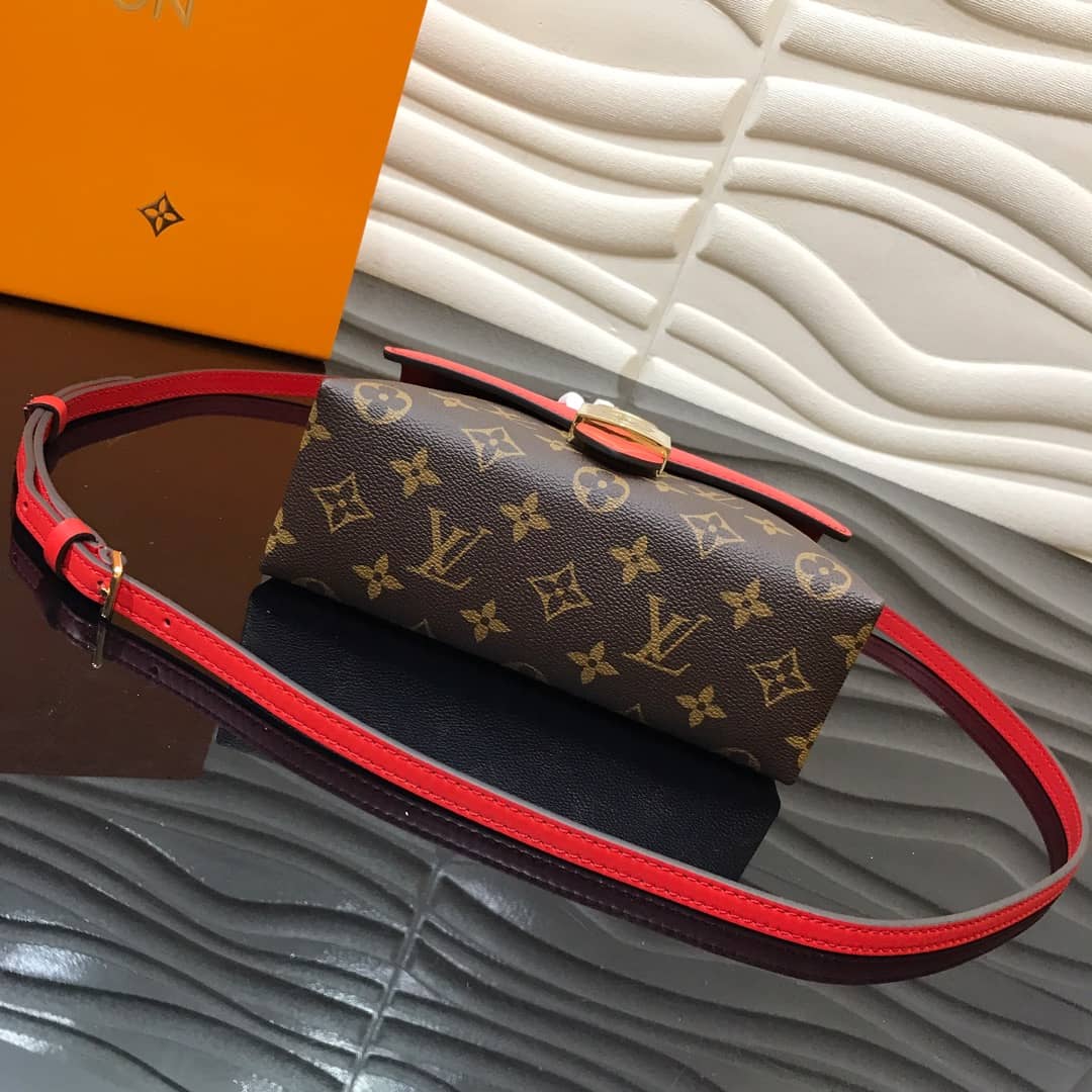 L0vis Vvtt0n Locky BB Replica Shoulder Handbag Red M44080