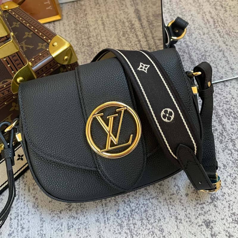L0vis Vvtt0n Pont 9 Soft PM Replica Bag Black M58727