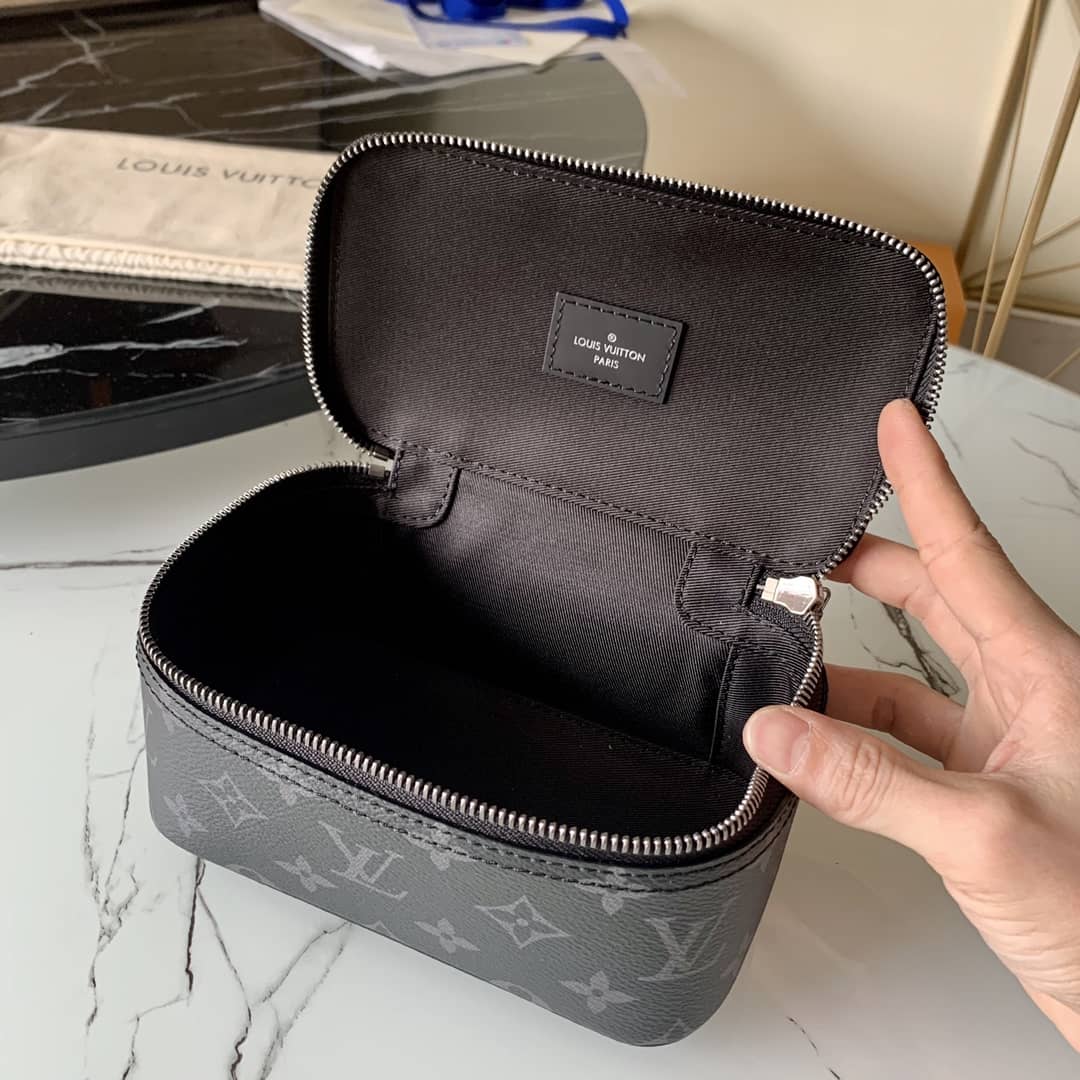 L0vis Vvtt0n Packing Cube PM Monogram Canvas Replica Bag Black M43688