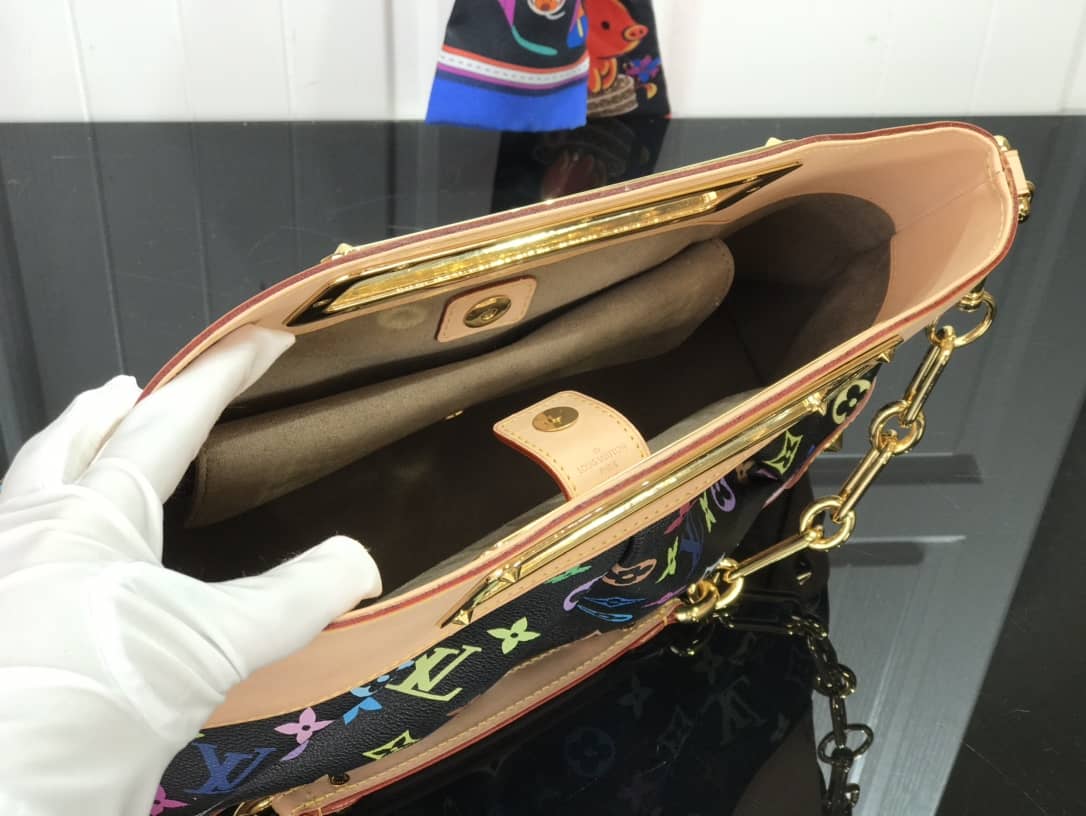 L0vis Vvtt0n Judy MM 2way Monogram Multi-Color Bag Replica Black M40255