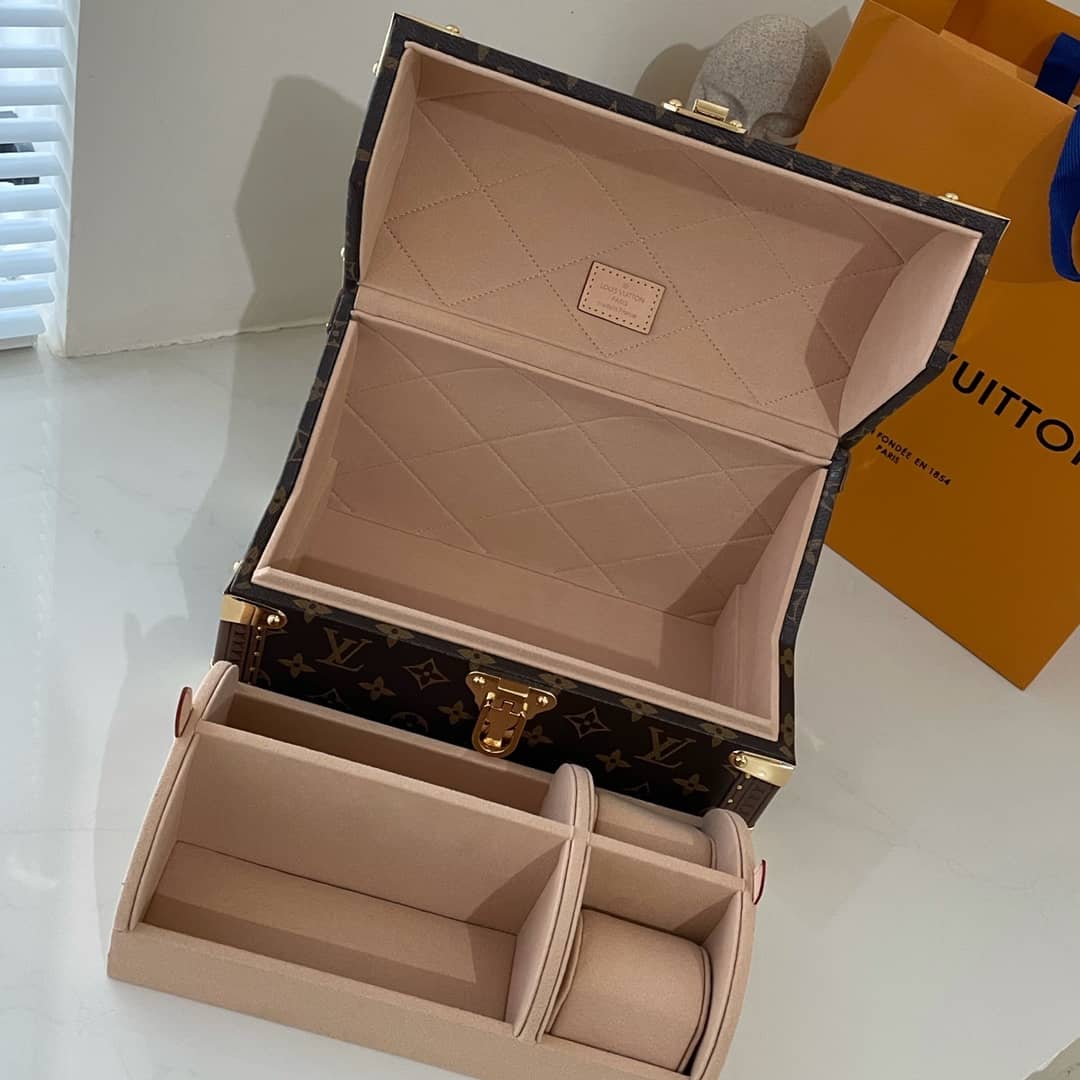 Best Replica L0vis Vvtt0n Monogram Canvas Cotteville M20210 Replica Makeup Bag(ColaReps)