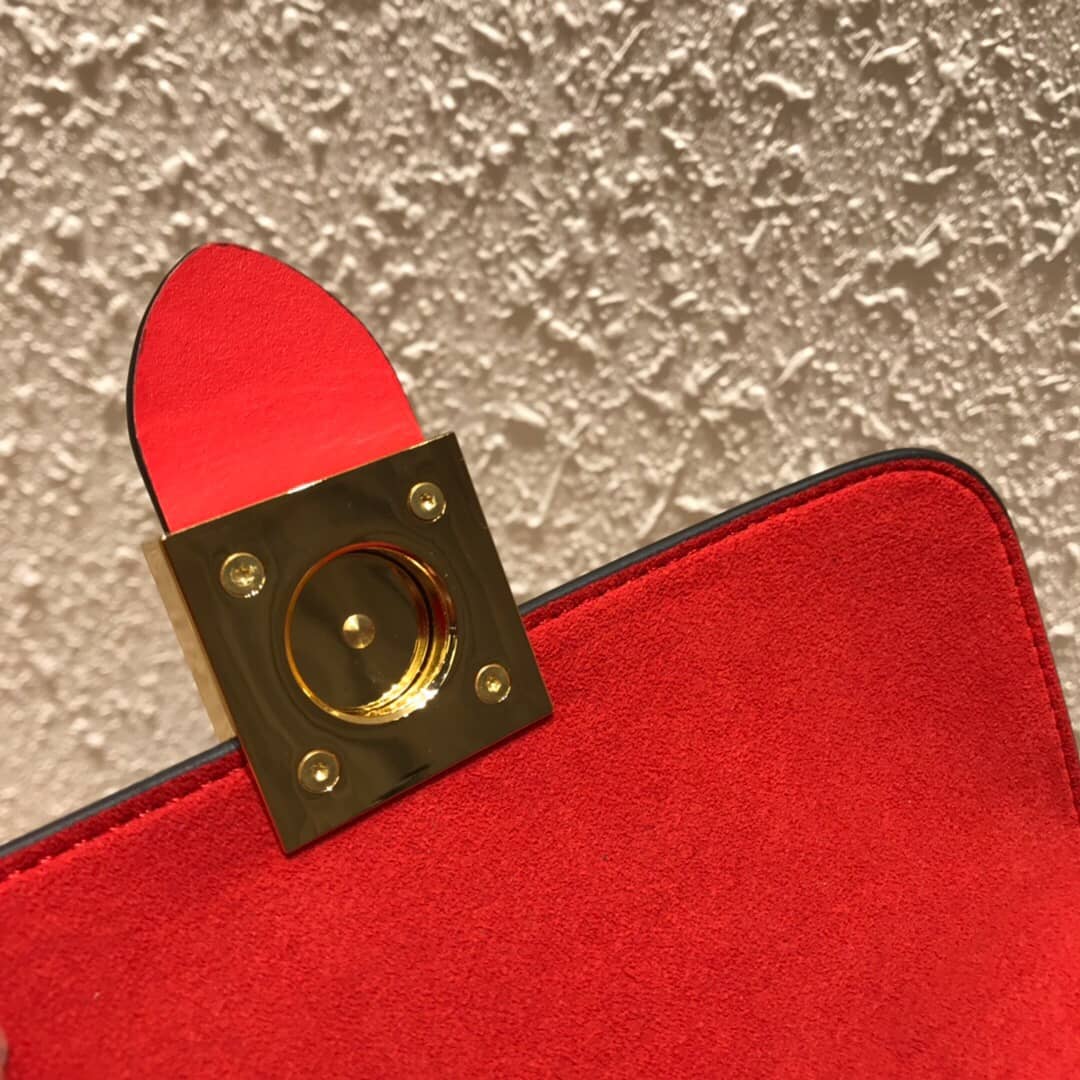 L0vis Vvtt0n Monogram Canvas Locky BB Bag Replica Red M44321