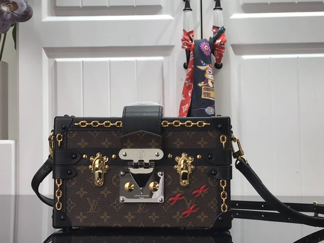 L0vis Vvtt0n Petite Malle Monogram Canvas Replica Bag M45554