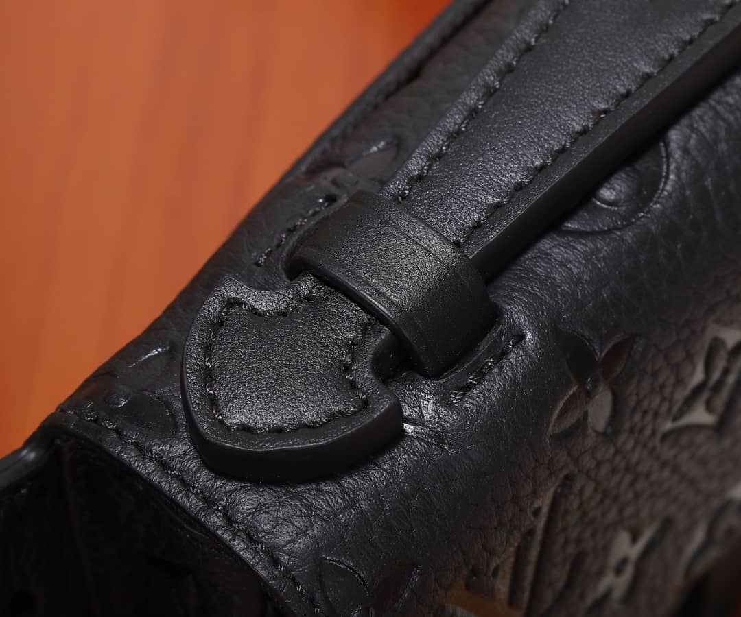 L0vis Vvtt0n S Lock Sling Crossbody Bag Replica Black M58487