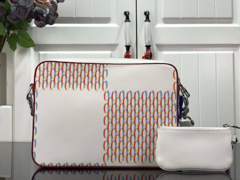 L0vis Vvtt0n Damier Trio Pink M20665 Replica Messenger Bag